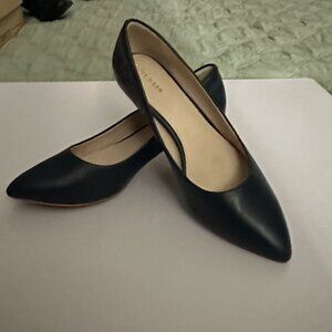 Navy Blue Women's Cole Haan Kitten Heel Pumps Size 9B